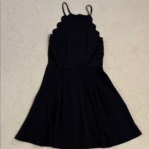 Elegant Black Sleeveless Dress